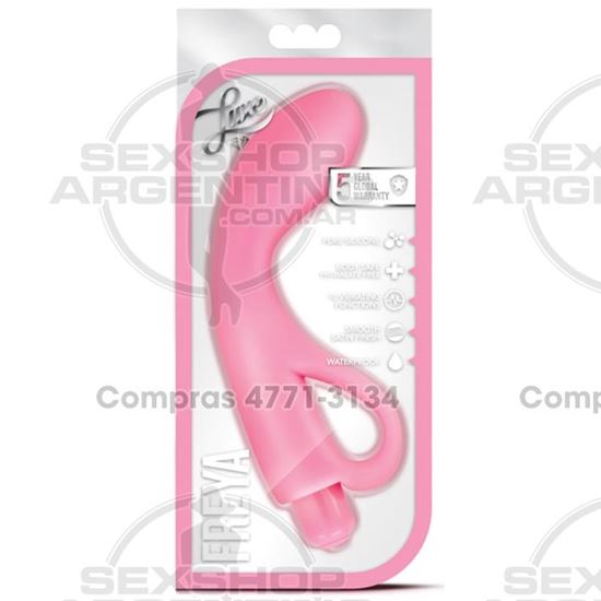 Vibrador satinado curvo prostatico y punto G